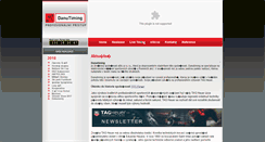 Desktop Screenshot of danutiming.cz